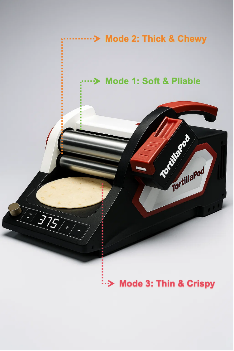 🐦Early Bird Special! TortillaPod: Fresh, Hot Tortillas in Seconds, Anywhere