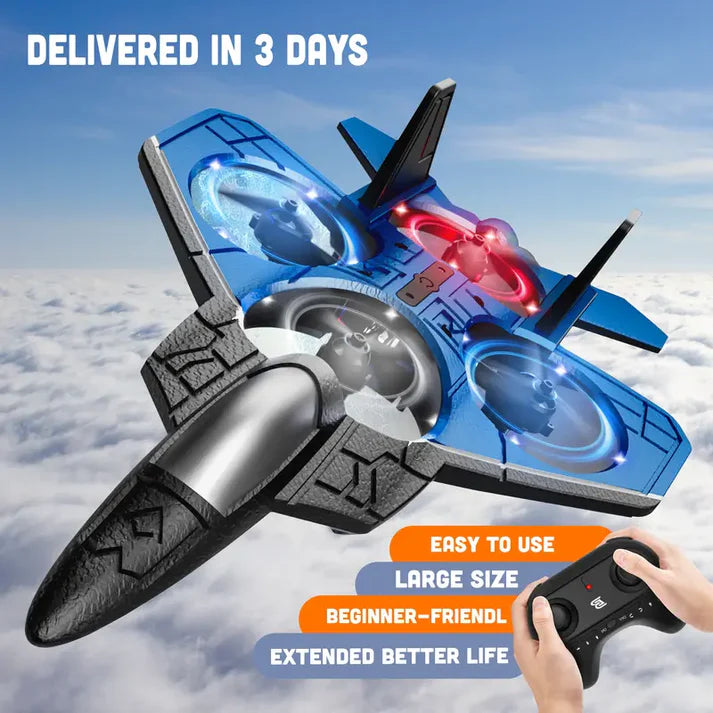 🎄 Christmas Big Sale - 50% Off! Foam Remote Control Drones Suitable for Kids & Beginners, Remote Control Fighter Toys.