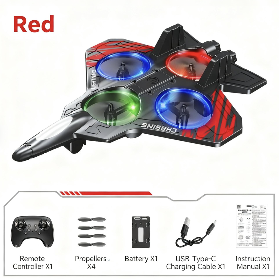 🎄 Christmas Big Sale - 50% Off! Foam Remote Control Drones Suitable for Kids & Beginners, Remote Control Fighter Toys.