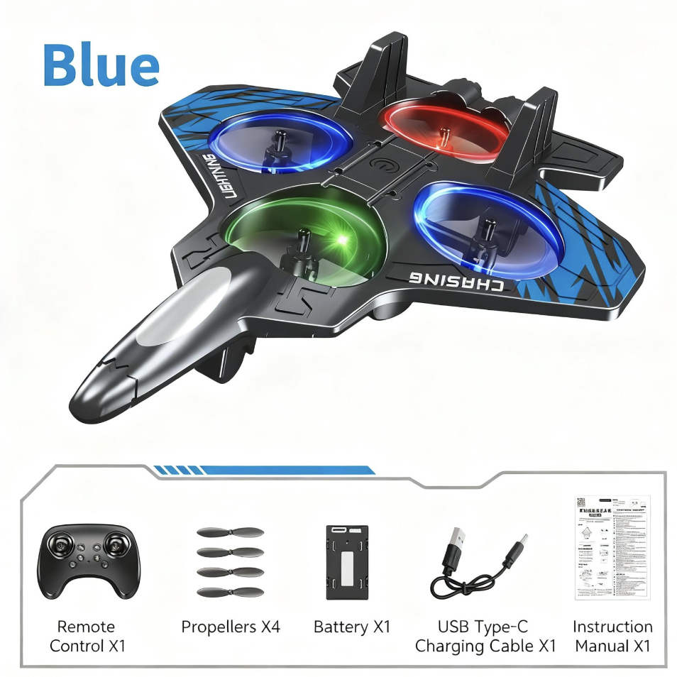 🎄 Christmas Big Sale - 50% Off! Foam Remote Control Drones Suitable for Kids & Beginners, Remote Control Fighter Toys.