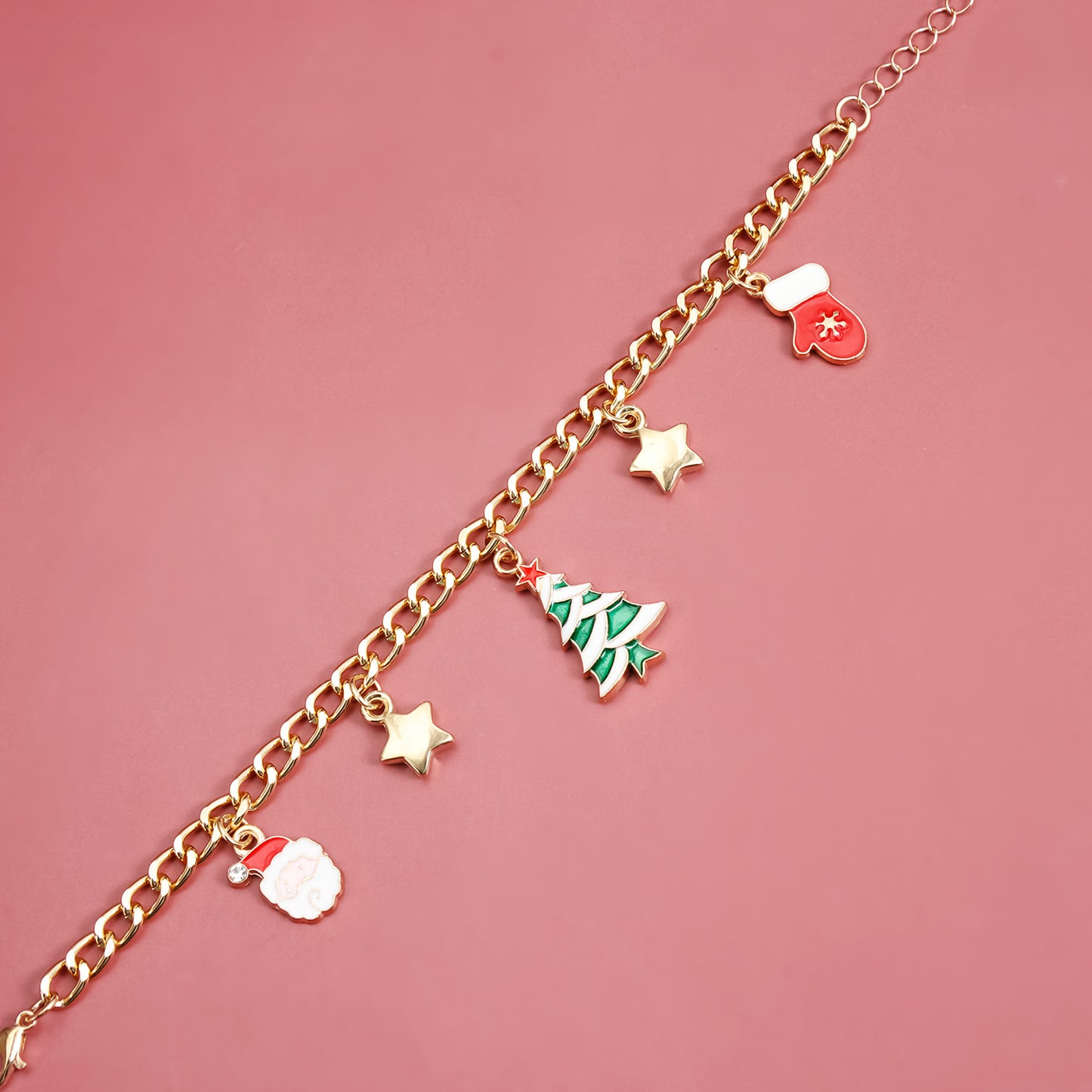 The "Jingle Bell" Charm Bracelet & Choker Set | Festive Holiday Fun