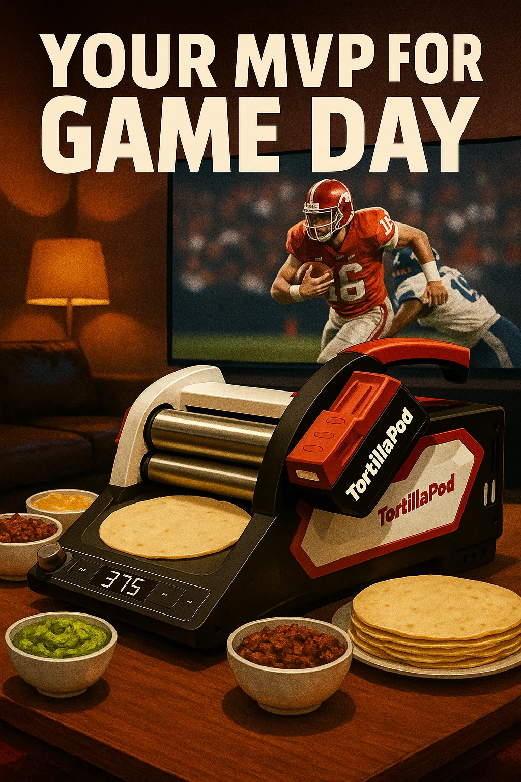 🐦Early Bird Special! TortillaPod: Fresh, Hot Tortillas in Seconds, Anywhere